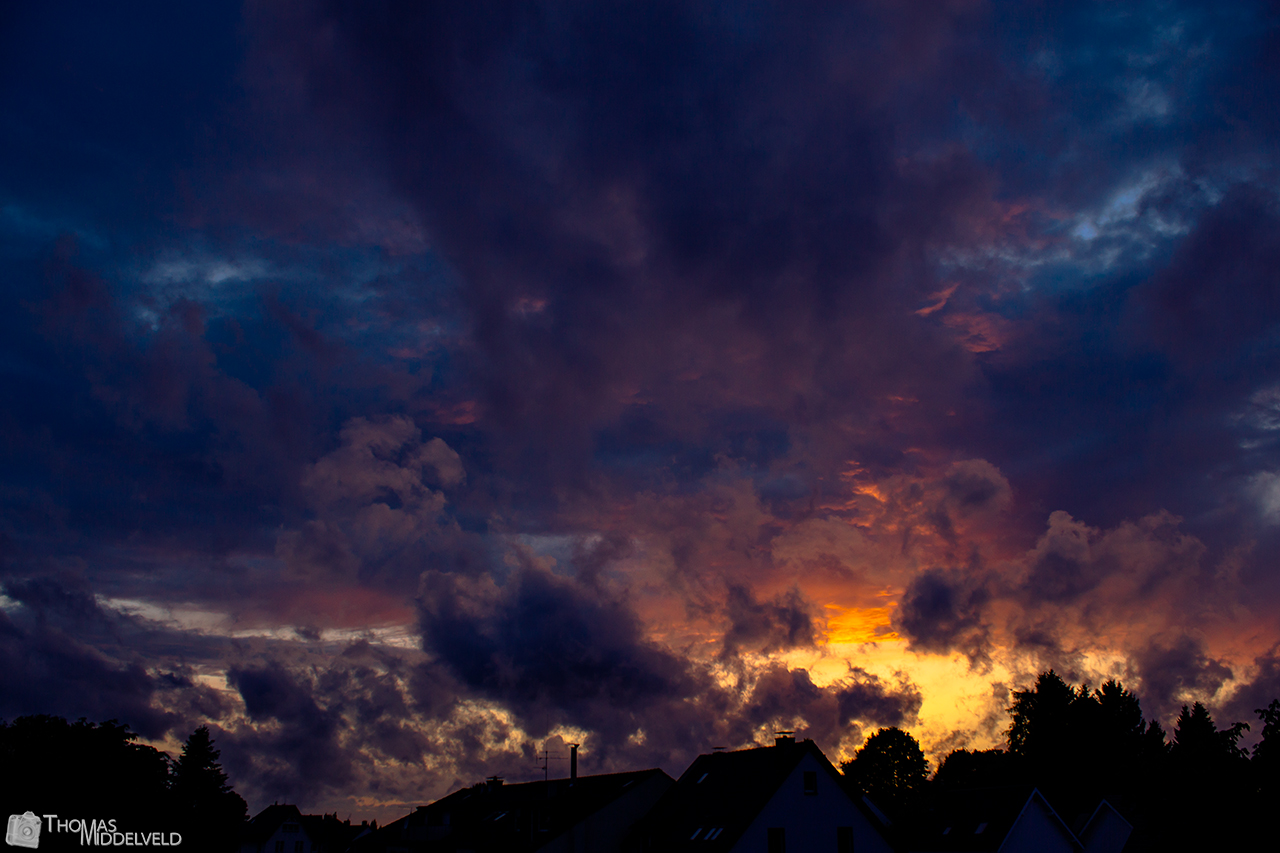 Sonnenuntergang - Katternberg Solingen