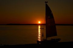 Sonnenuntergang - Killbear Provincial Park - Lake Huron - Ontario - Kanada