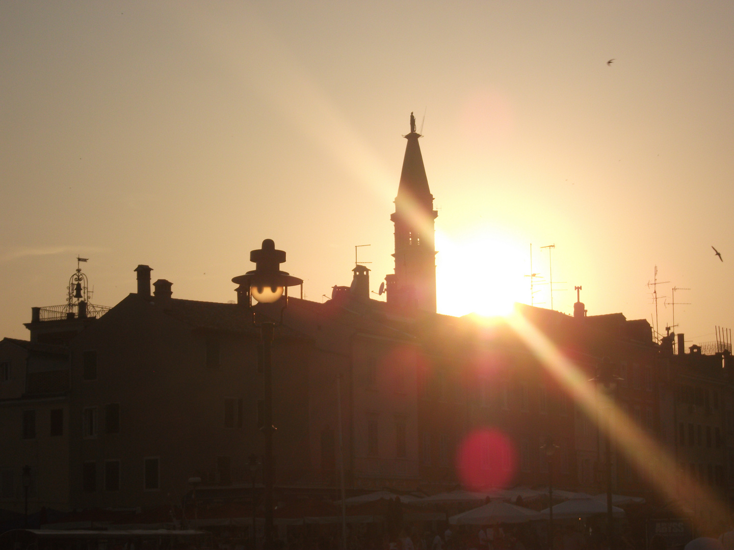 Sonnenuntergang Kirche