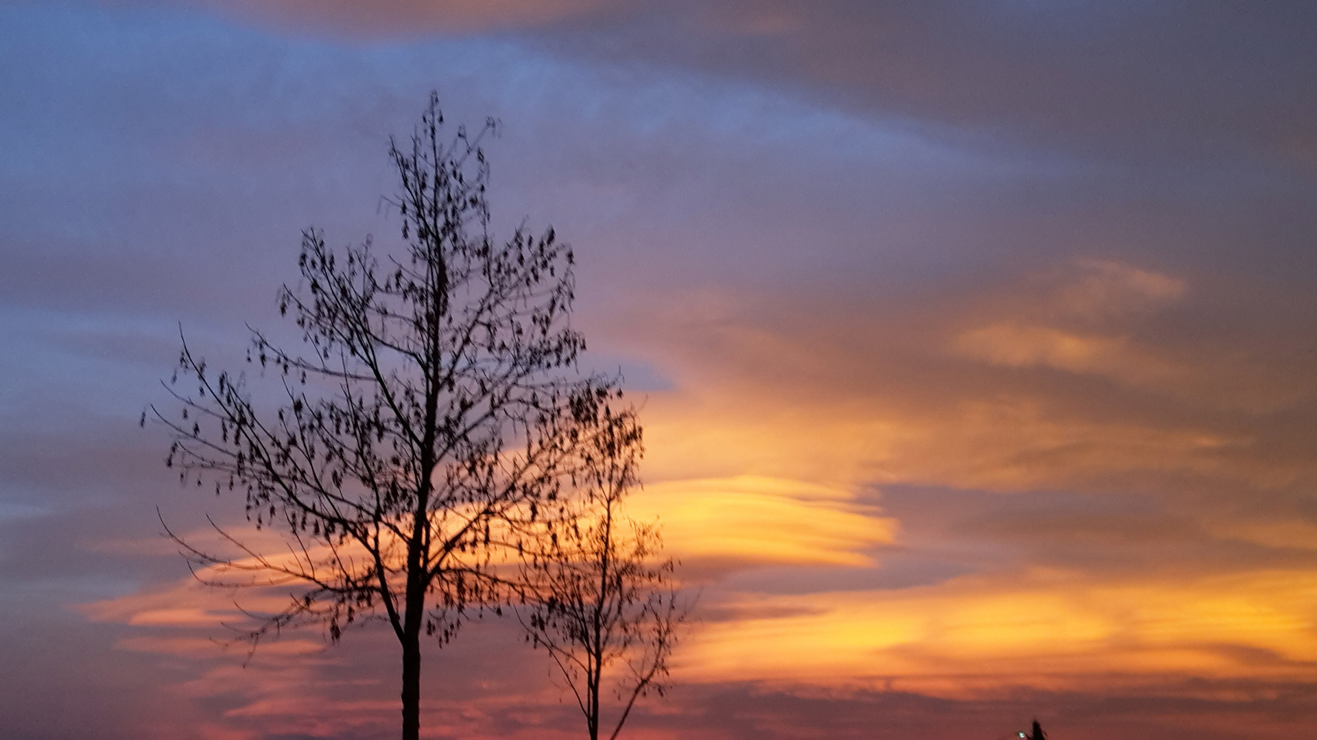 Sonnenuntergang Klagenfurt