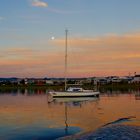 Sonnenuntergang Knysna, WC, Südafrika