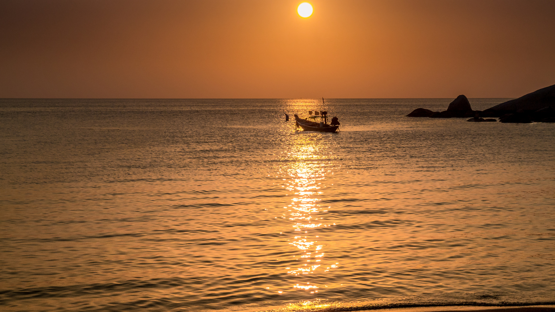 Sonnenuntergang Ko Tao