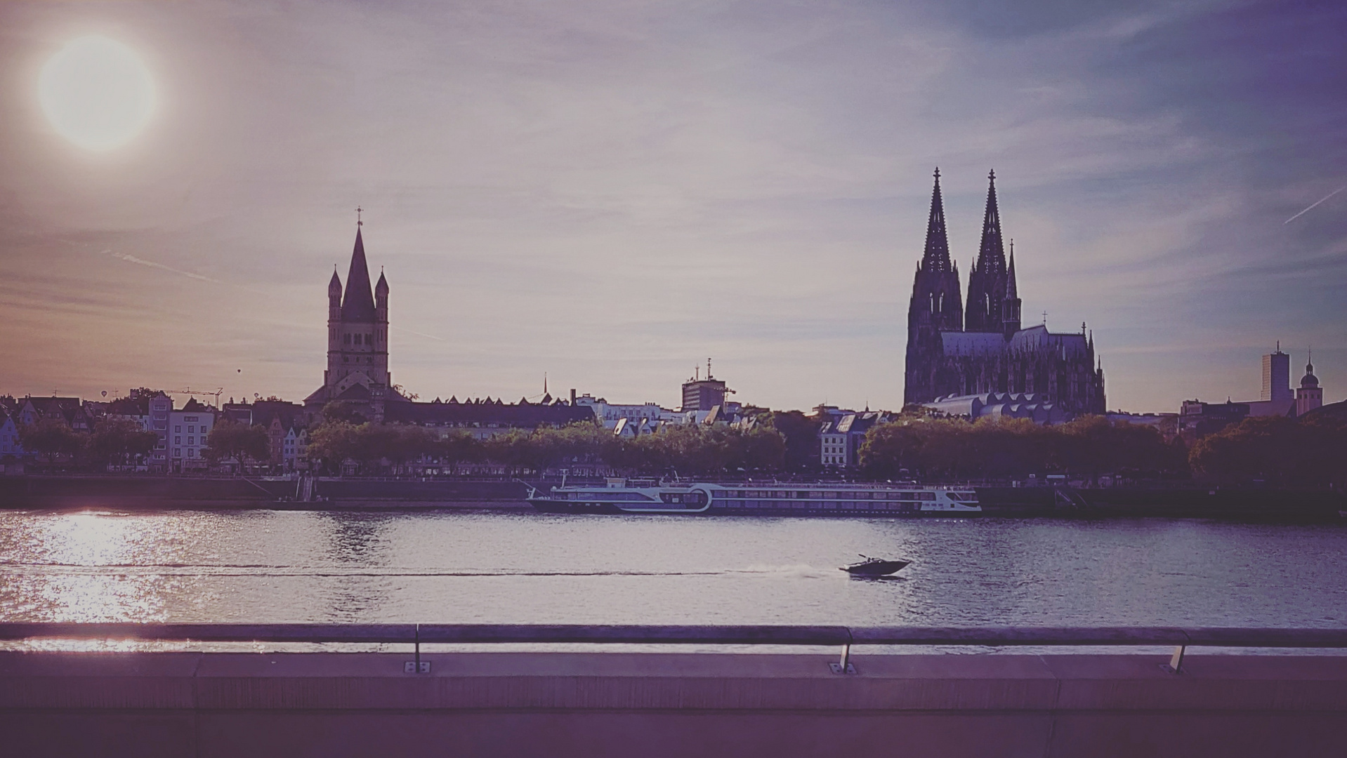 Sonnenuntergang Köln