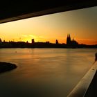 Sonnenuntergang Köln