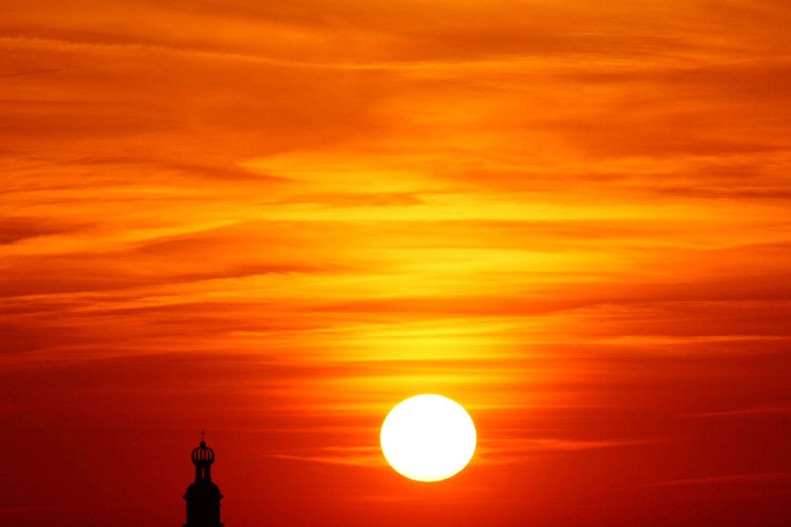 Sonnenuntergang Köln