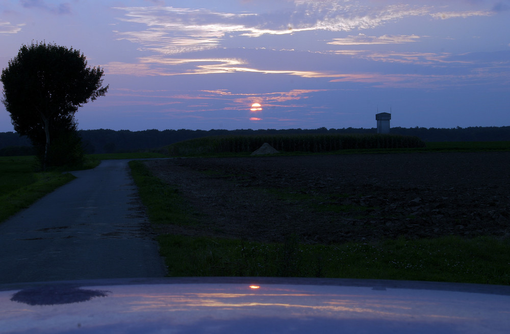 Sonnenuntergang Kolenfeld DRI