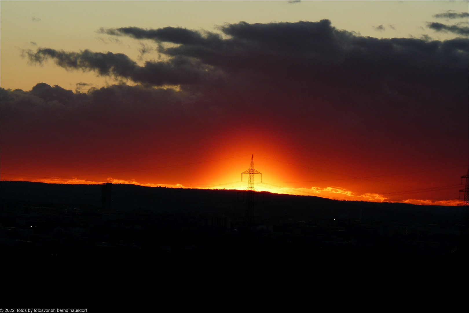 Sonnenuntergang Korb