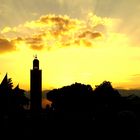  Sonnenuntergang Koutoubia-Moschee Marrakesch
