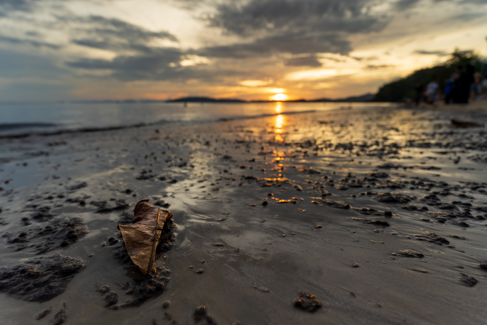 Sonnenuntergang Krabi Beach