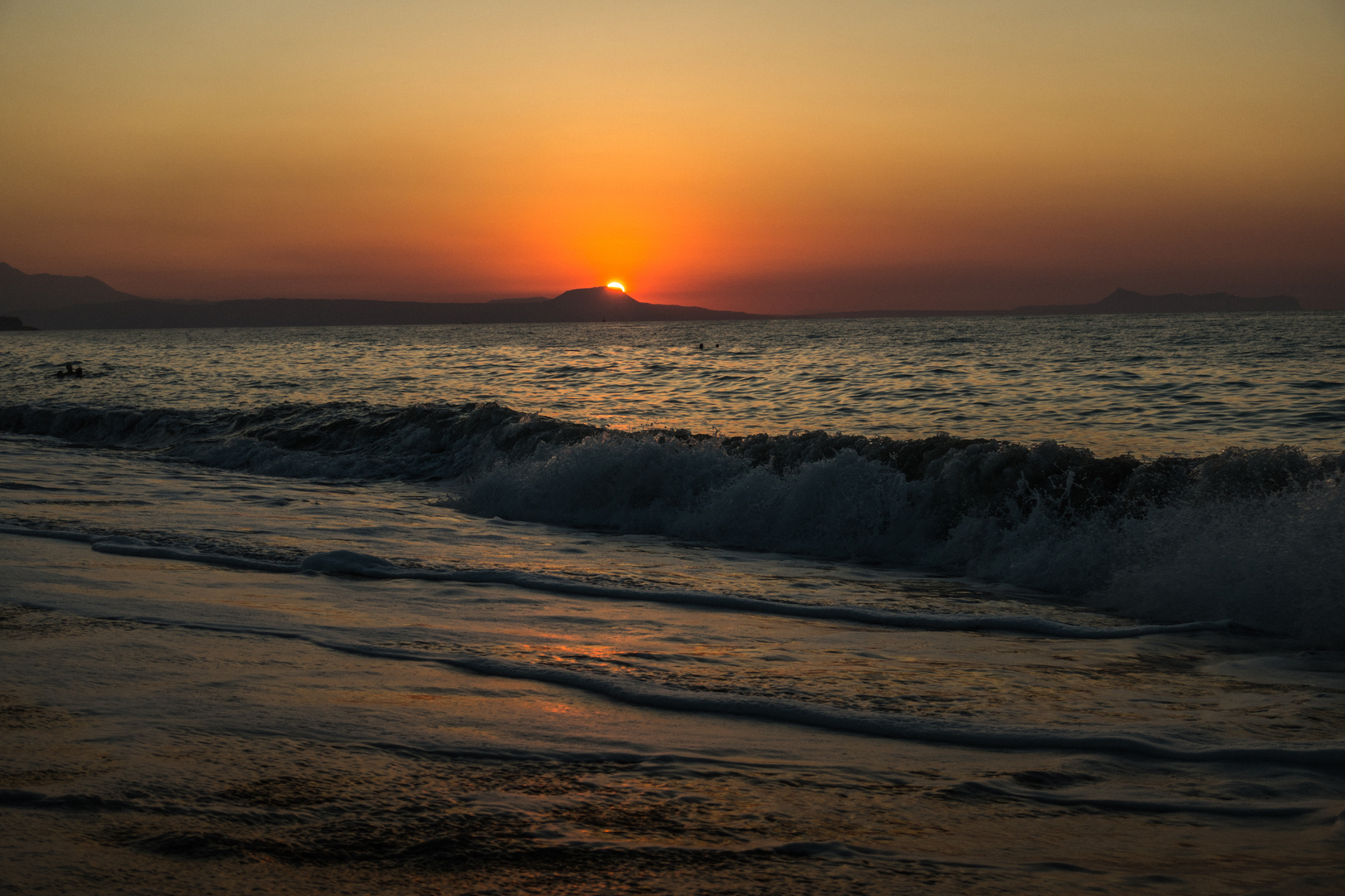 Sonnenuntergang Kreta