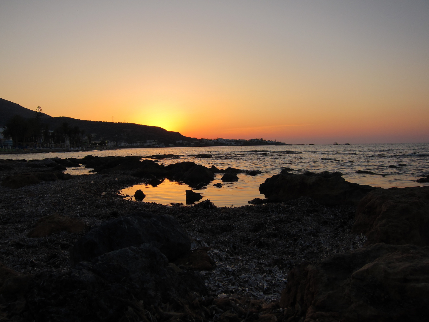 Sonnenuntergang Kreta