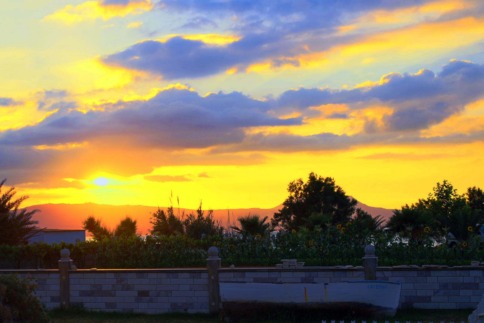 Sonnenuntergang Kreta