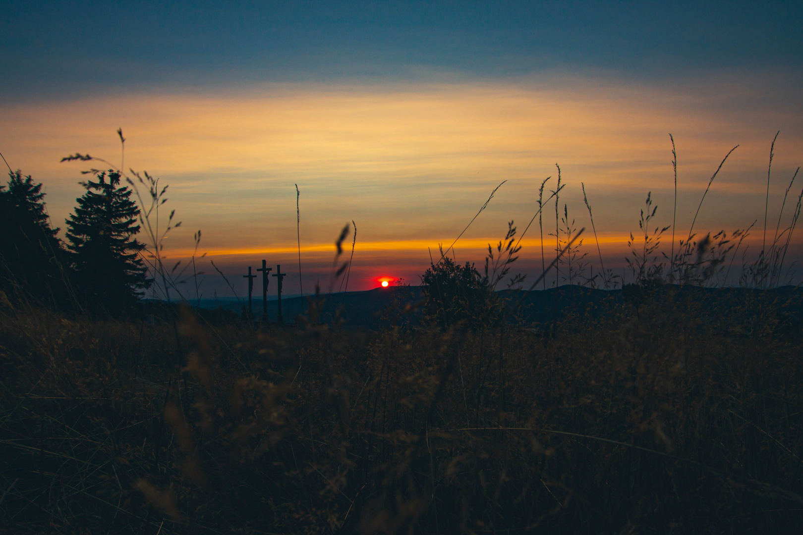 Sonnenuntergang Kreuzberg