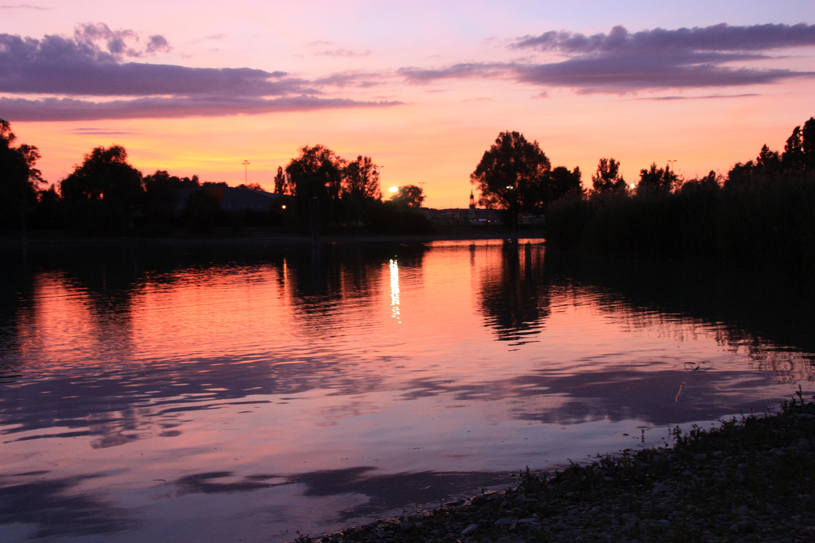 Sonnenuntergang Kreuzlingen am Bodensee