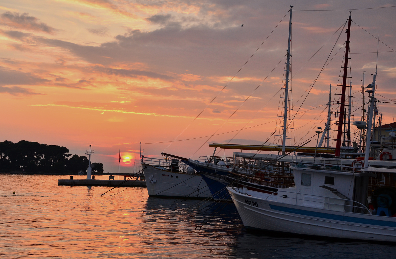 Sonnenuntergang Kroatien