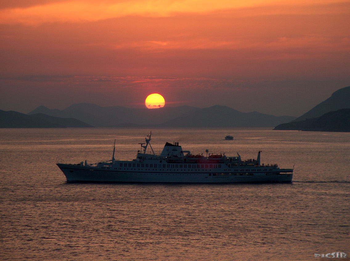 Sonnenuntergang Kroatien 1