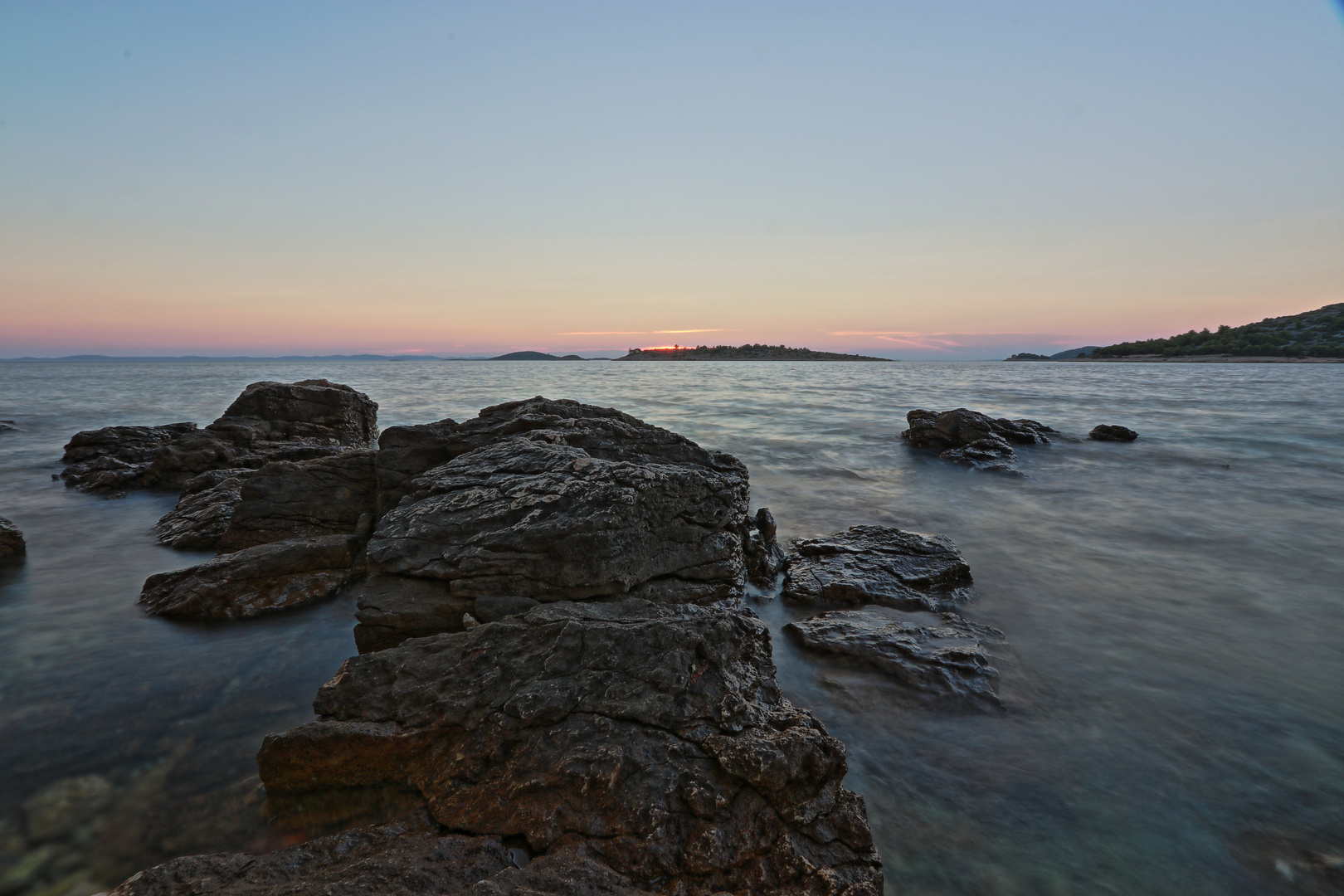 Sonnenuntergang Kroatien 1