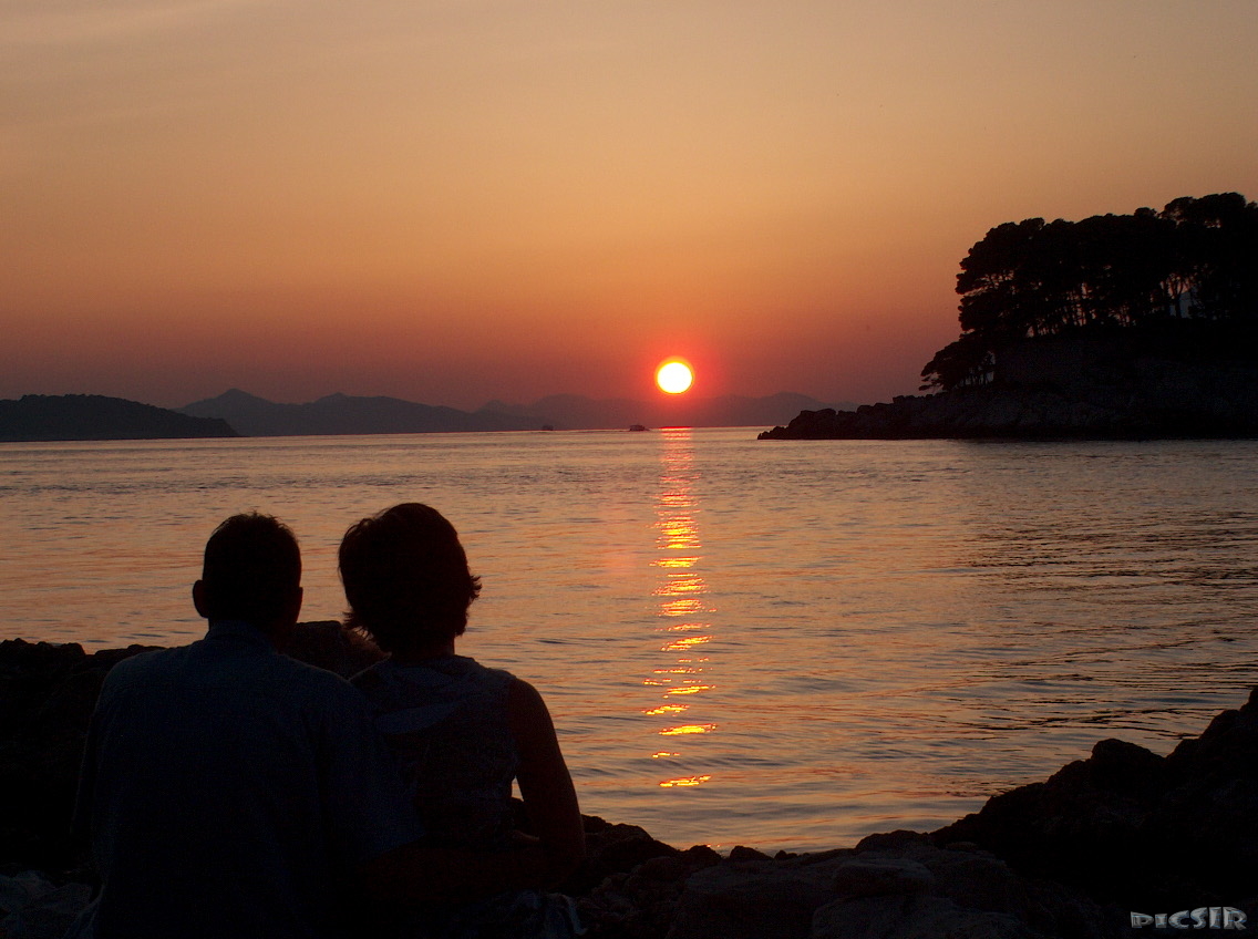 Sonnenuntergang Kroatien 3