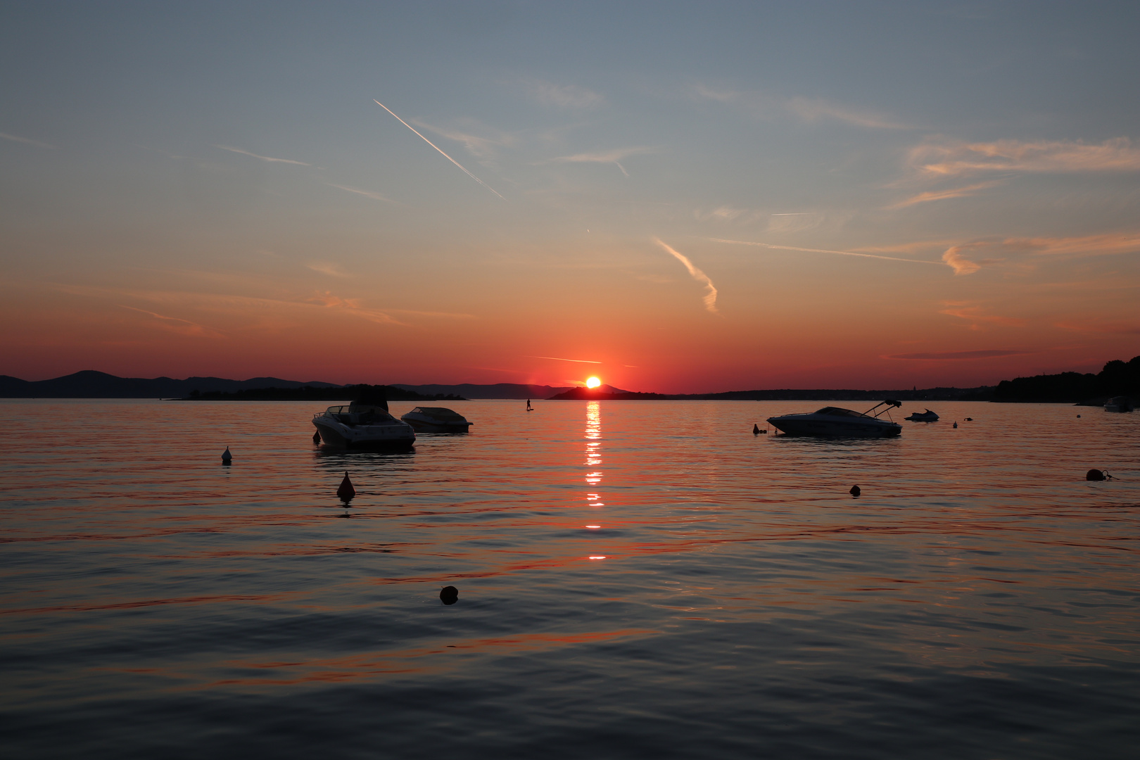 Sonnenuntergang Kroatien Drage