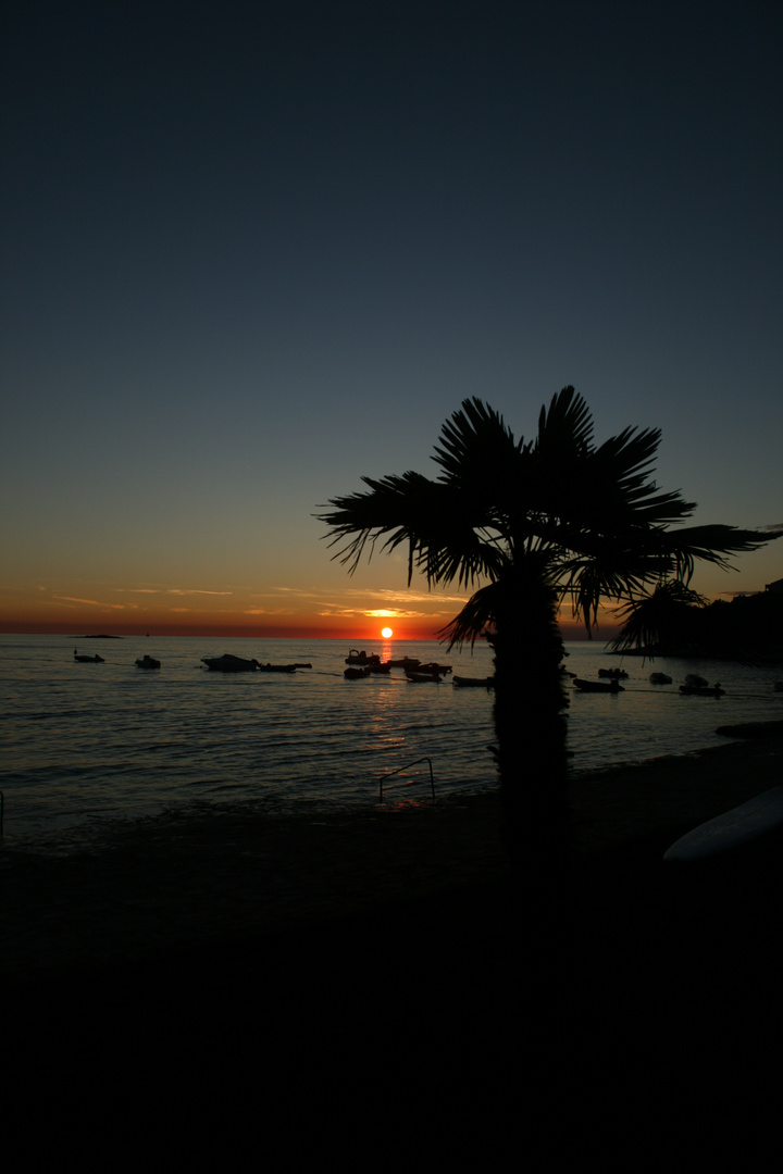 Sonnenuntergang Kroatien/Vrsar