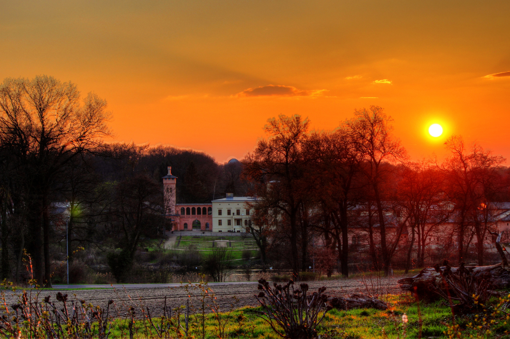 Sonnenuntergang Krongut