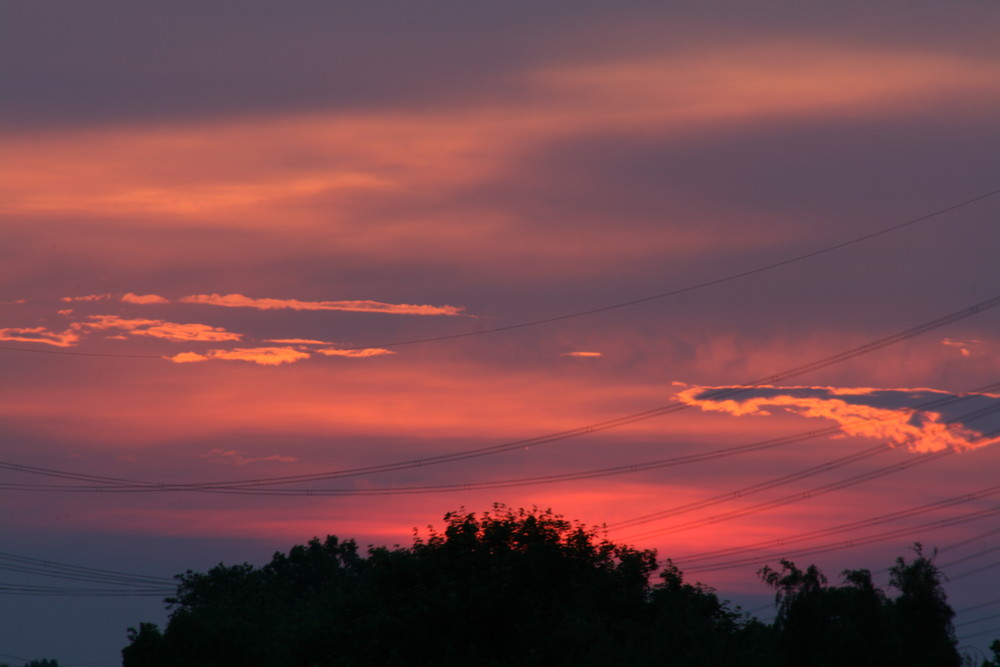 Sonnenuntergang Krupp Boulevard