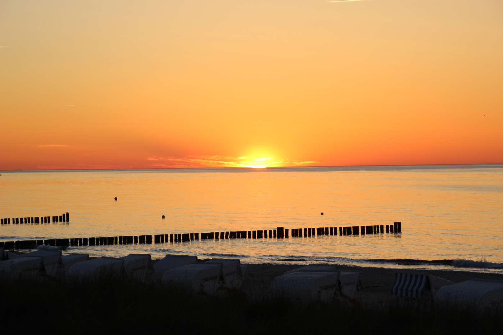 Sonnenuntergang Kühlungsborn