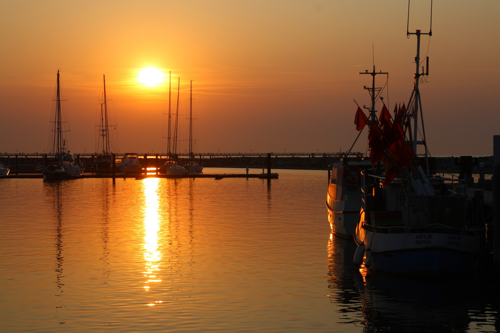 Sonnenuntergang Kühlungsborn