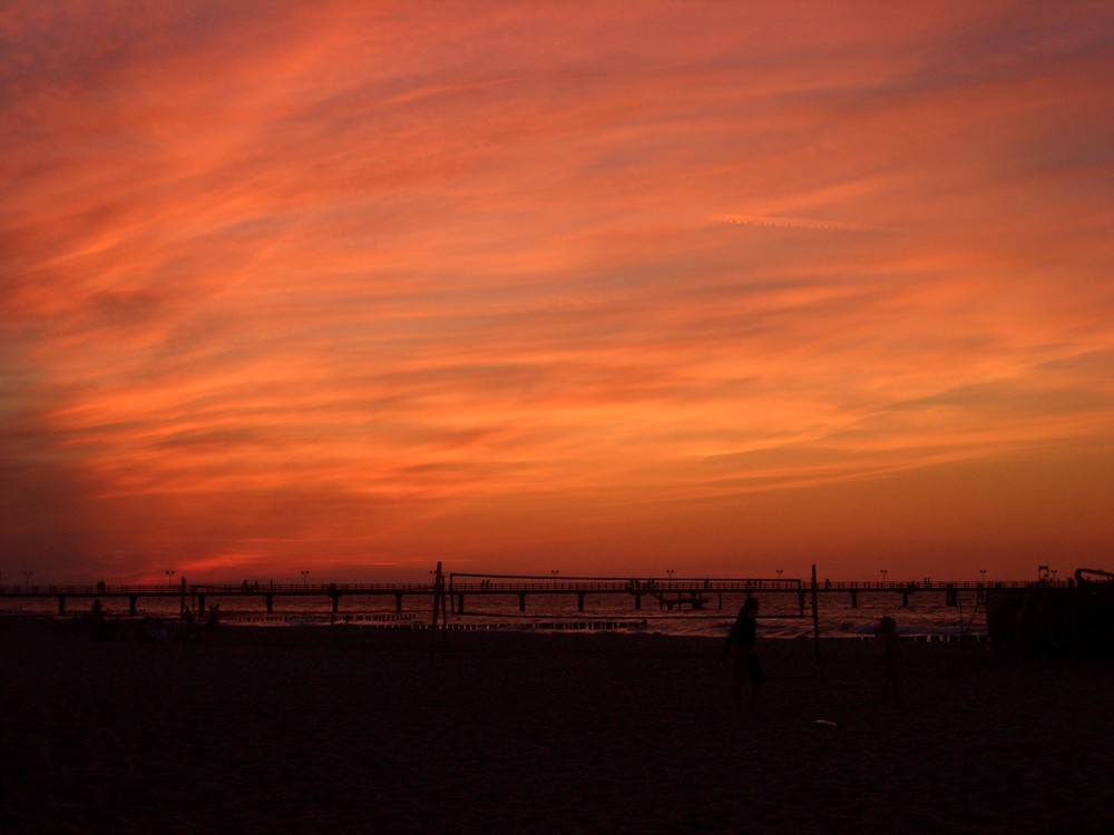 Sonnenuntergang Kühlungsborn