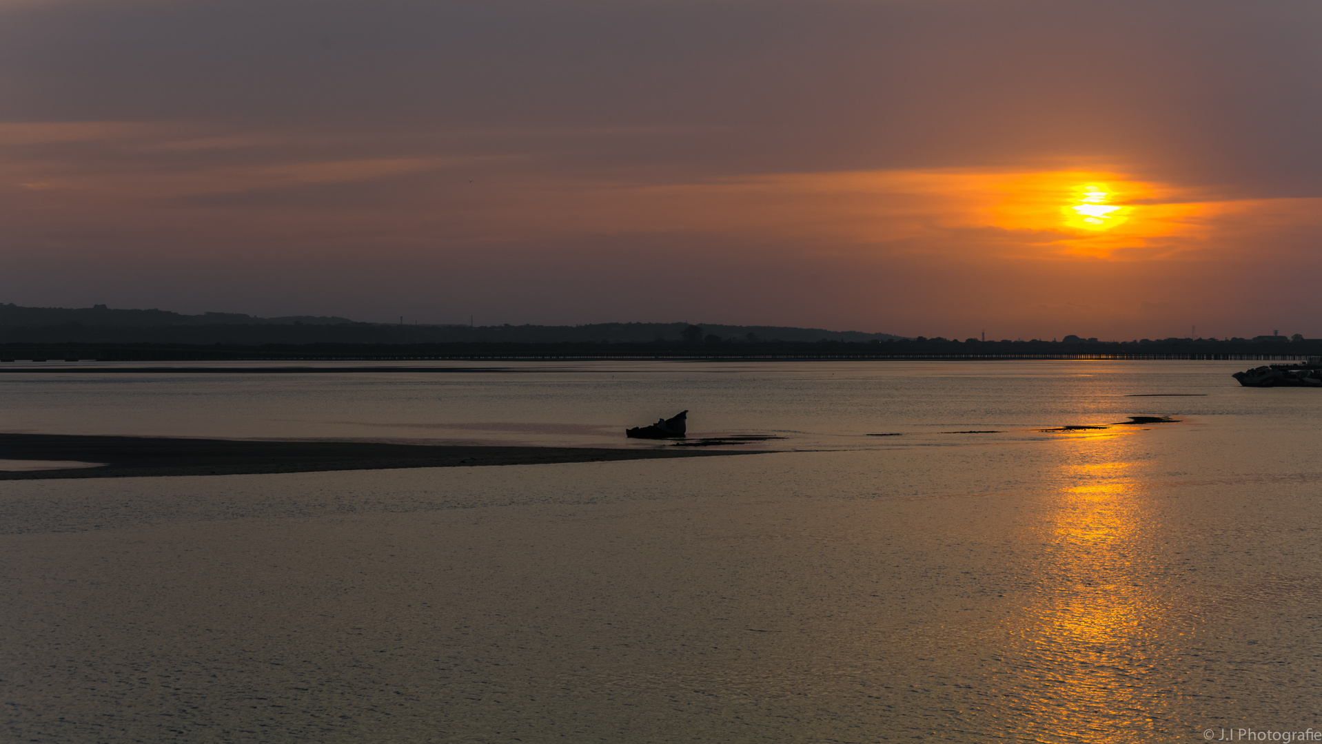 Sonnenuntergang Küste Java