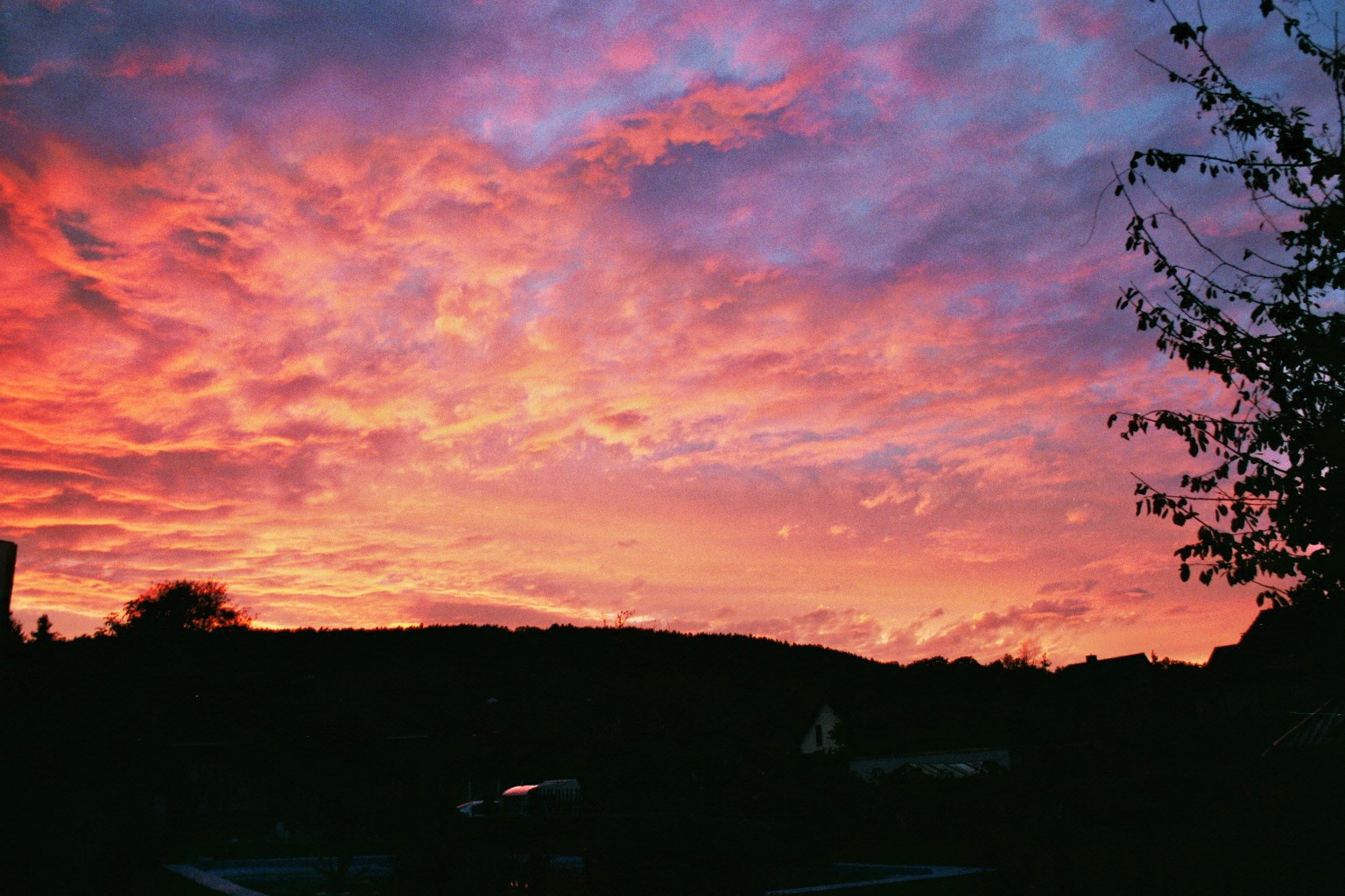 Sonnenuntergang Kunterbunt