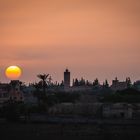 Sonnenuntergang kurz vor Marrakesh