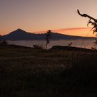 Sonnenuntergang La Gomera mit Blick auf den Teide Teneriffa 