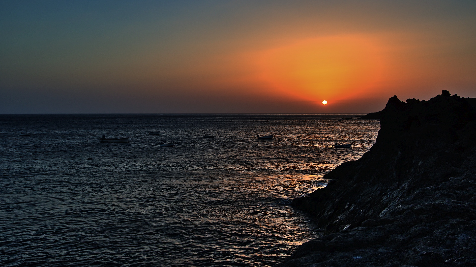 Sonnenuntergang, La Palma