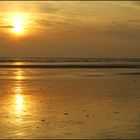 Sonnenuntergang la plage d´Oleron