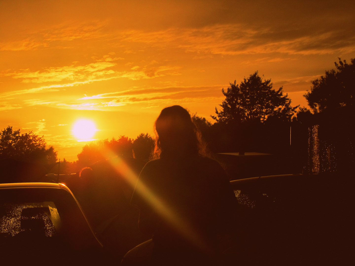 Sonnenuntergang Lärz