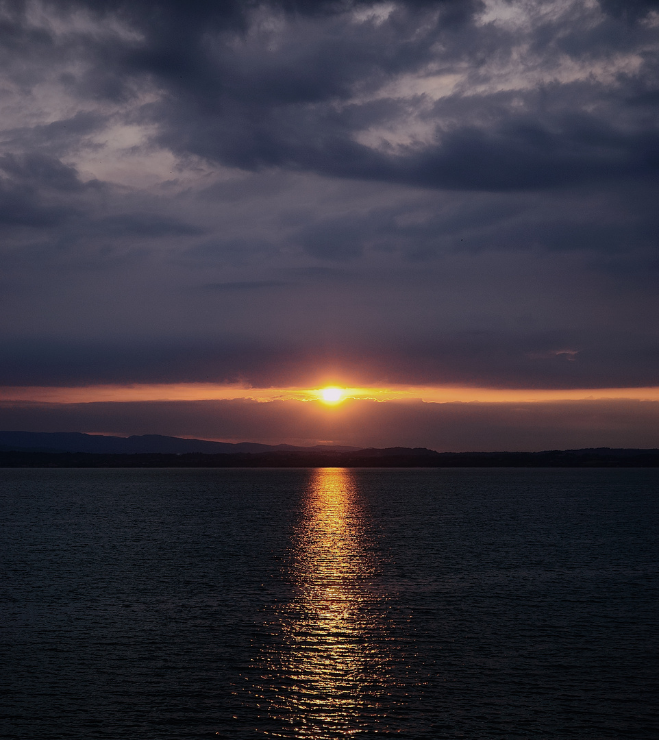 Sonnenuntergang - Lago di Garda '09