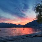 Sonnenuntergang Lago Maggiore