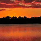 Sonnenuntergang Lago Peten Itza