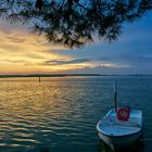 Sonnenuntergang Lagune Bibione Pineda