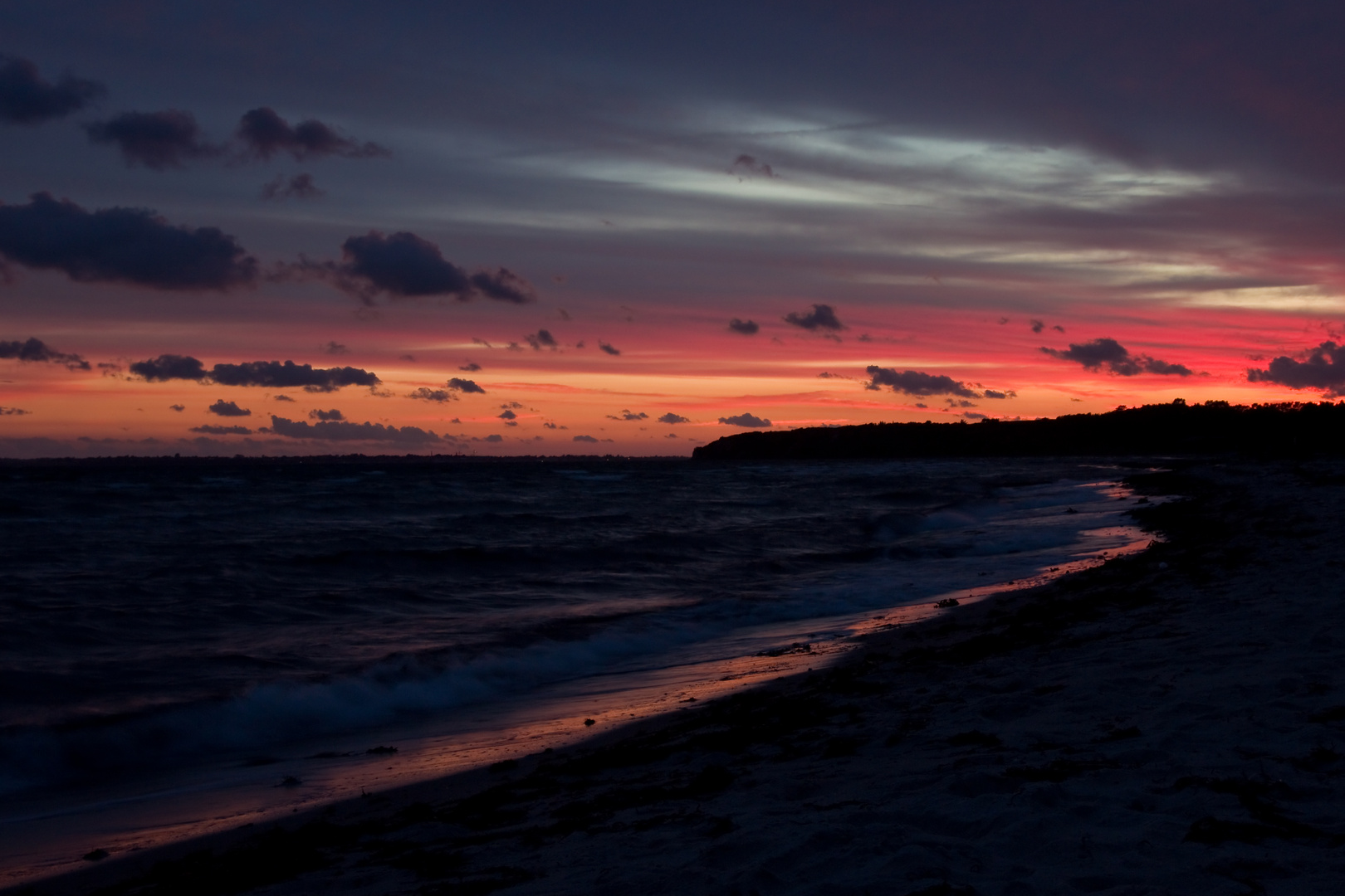 Sonnenuntergang Langeland