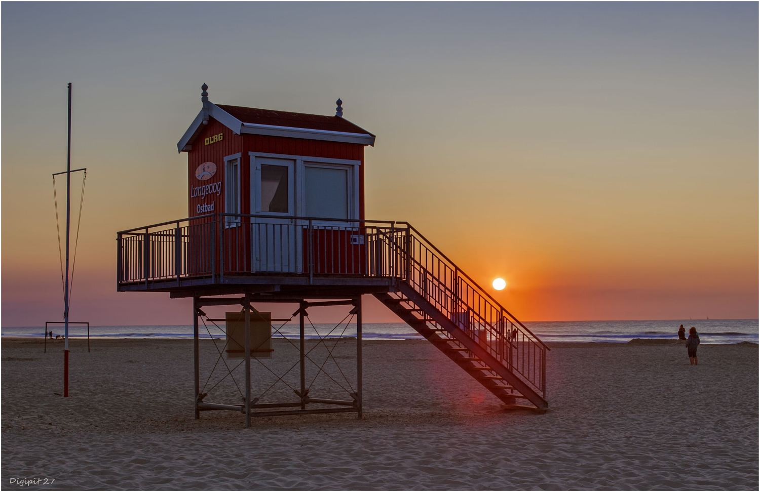 Sonnenuntergang Langeoog 2018-01