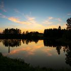 Sonnenuntergang Langer Teich