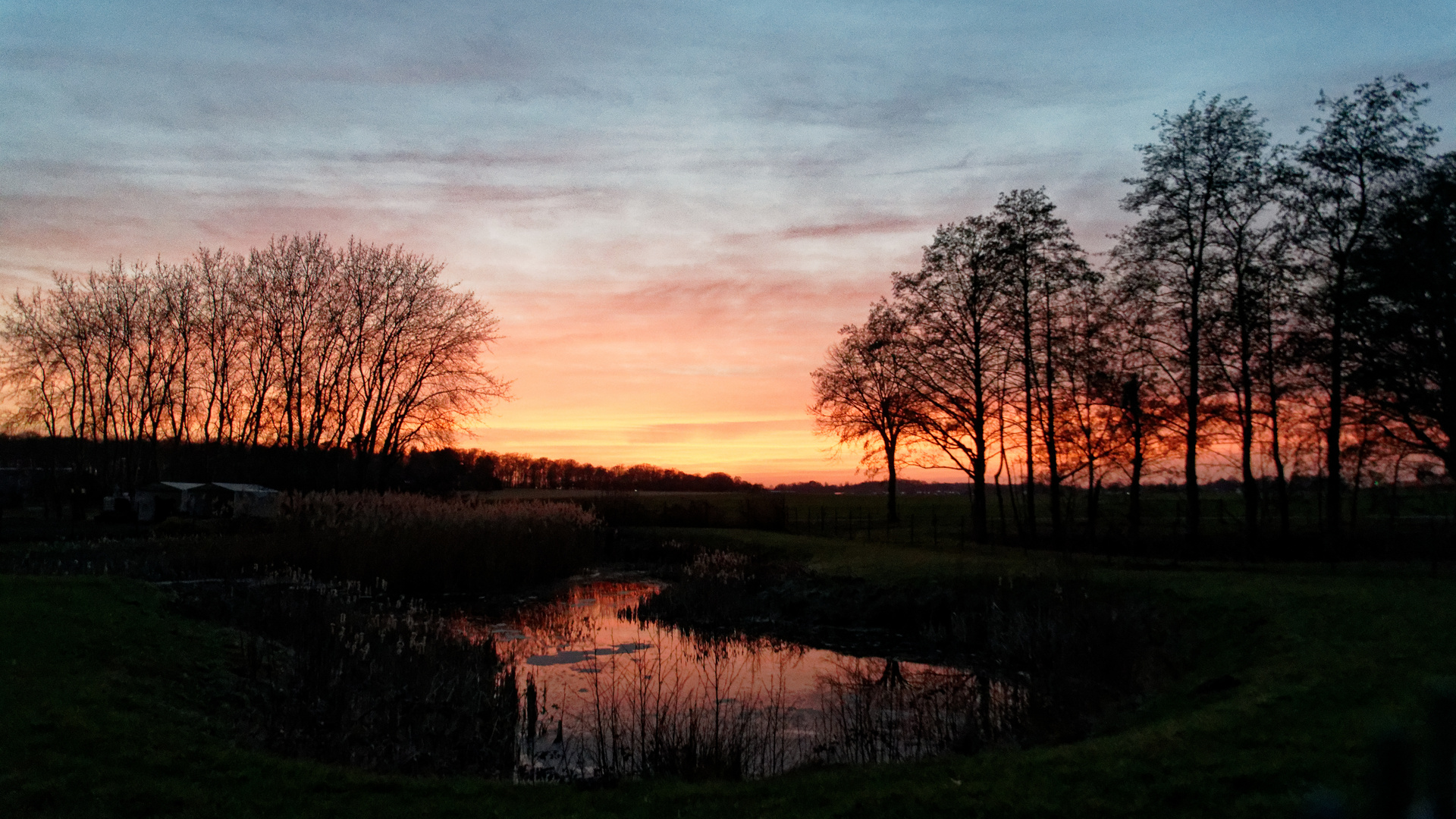 Sonnenuntergang Langwedel-Etelsen