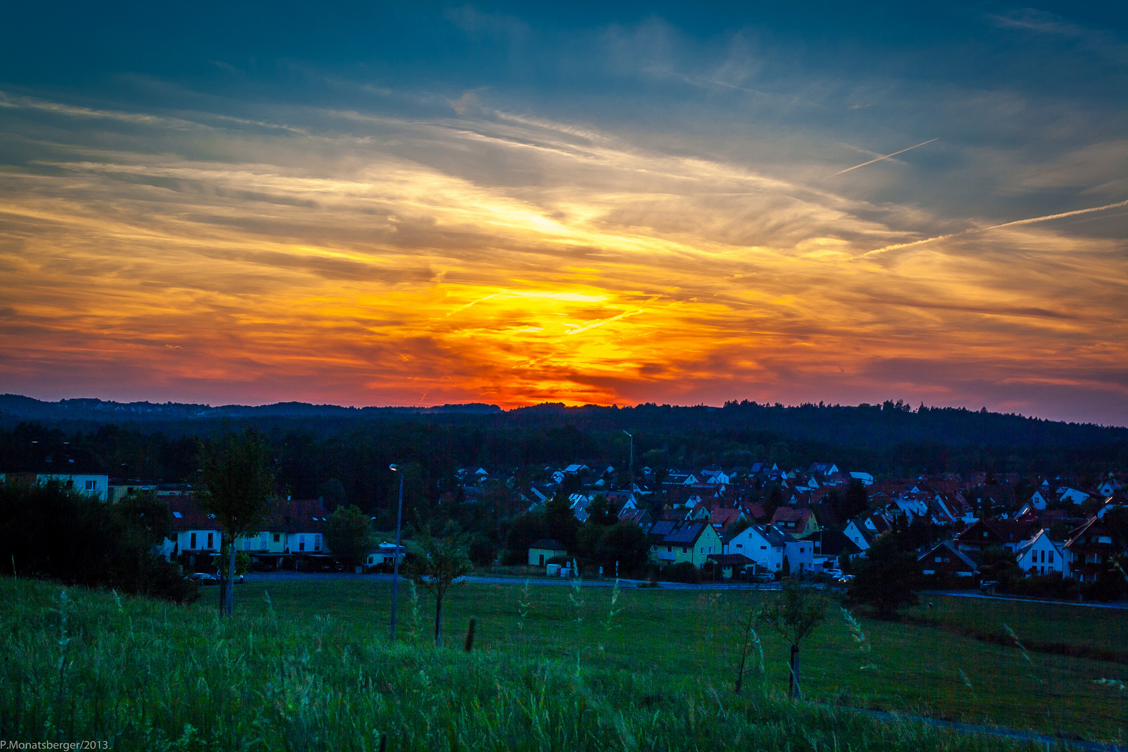 Sonnenuntergang / Lauf a.d. Pegnitz