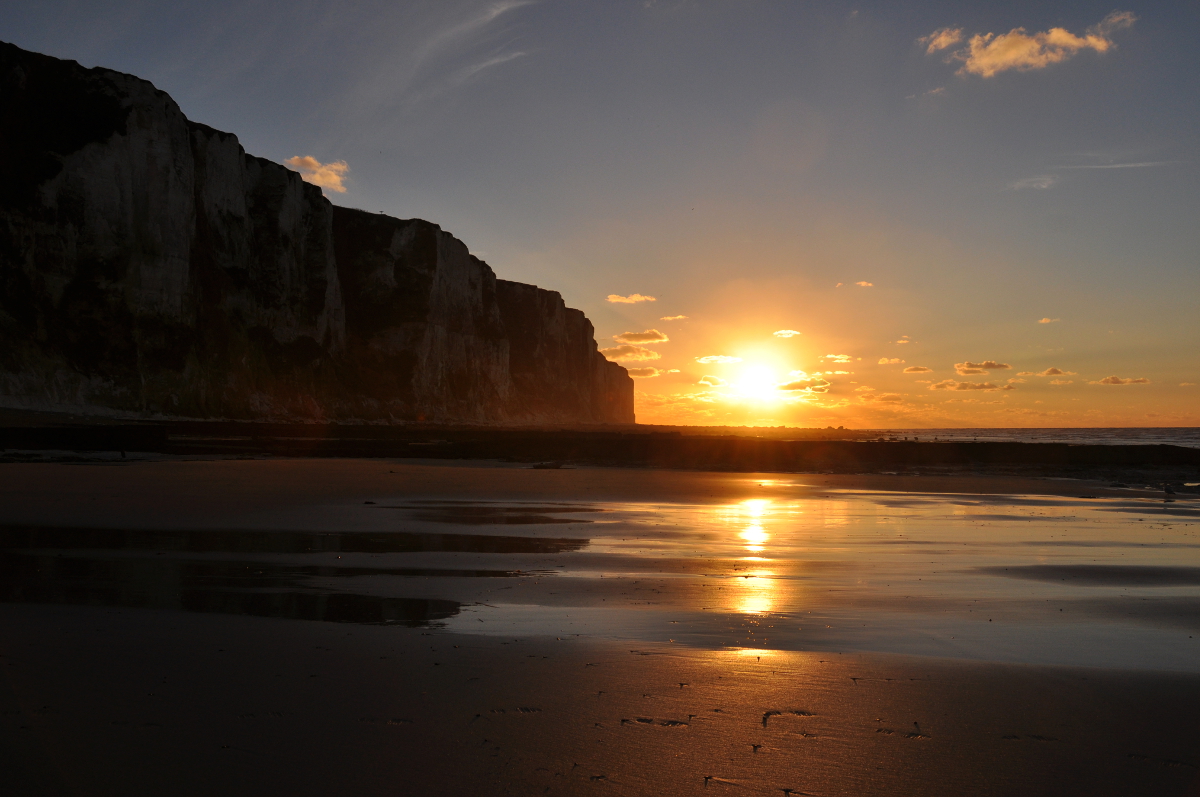 Sonnenuntergang - Le Treport 2