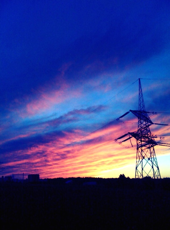 Sonnenuntergang ... leider ist die Qualität nicht die aller beste