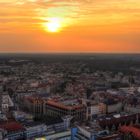 Sonnenuntergang Leipzig