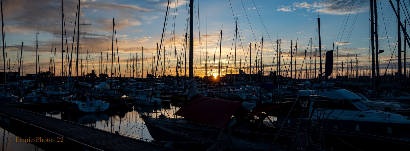 Sonnenuntergang, Les Minimes, La Rochelle