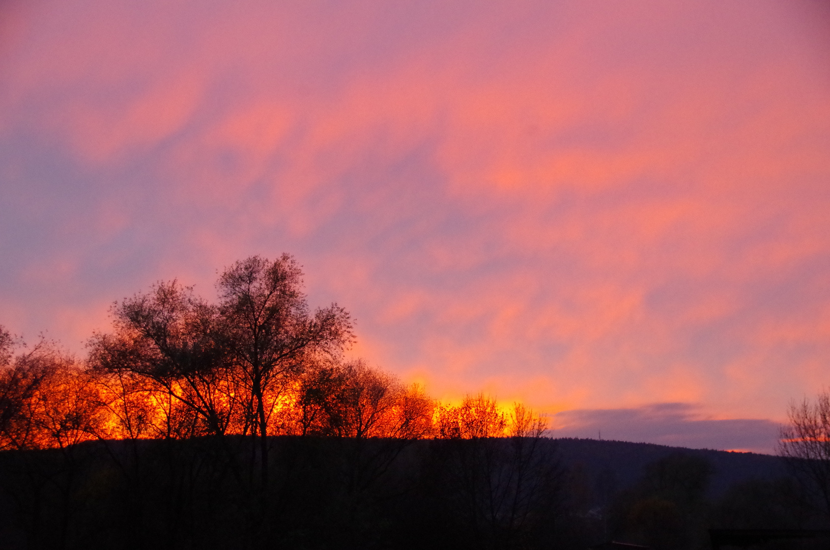 Sonnenuntergang letzte Woche